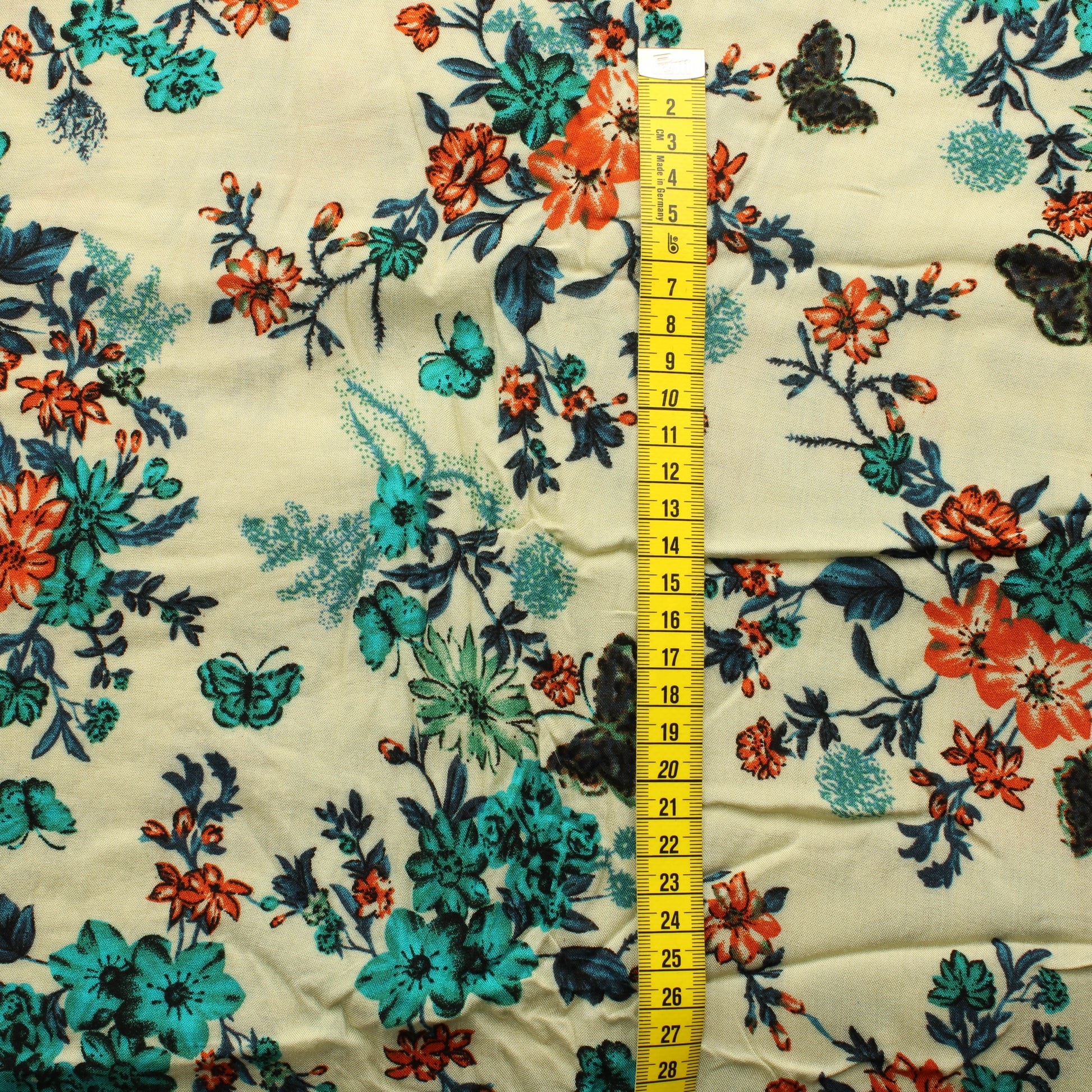 Kukat ja Perhoset Ohut Puuvilla - Pala