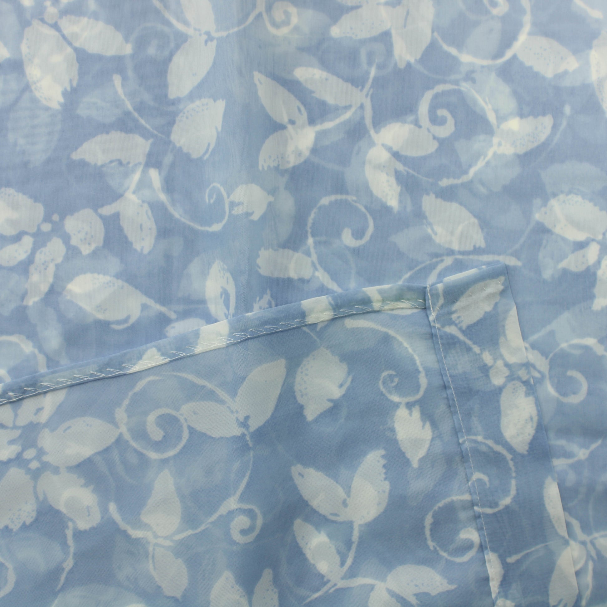 Sinivalkoiset valmisverhot - Palapaketti