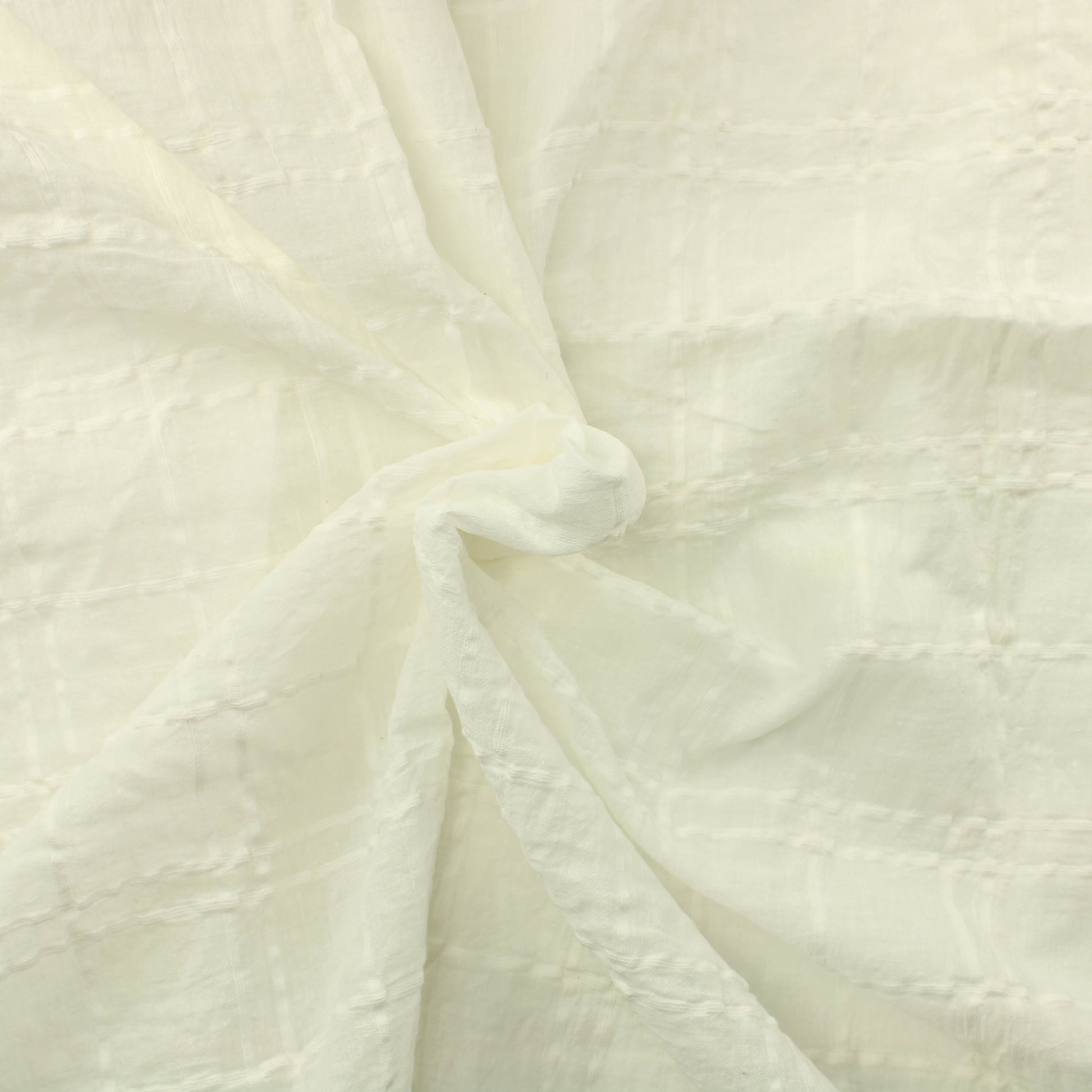 Valkoinen Ohut Puuvillaverho - Pala