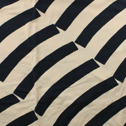 Haalean pinkki tummansini kuvioinen Trikoo - Pala