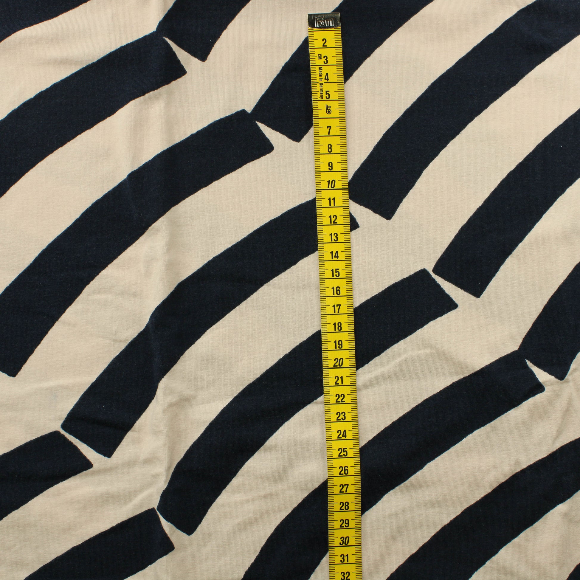 Haalean pinkki tummansini kuvioinen Trikoo - Pala