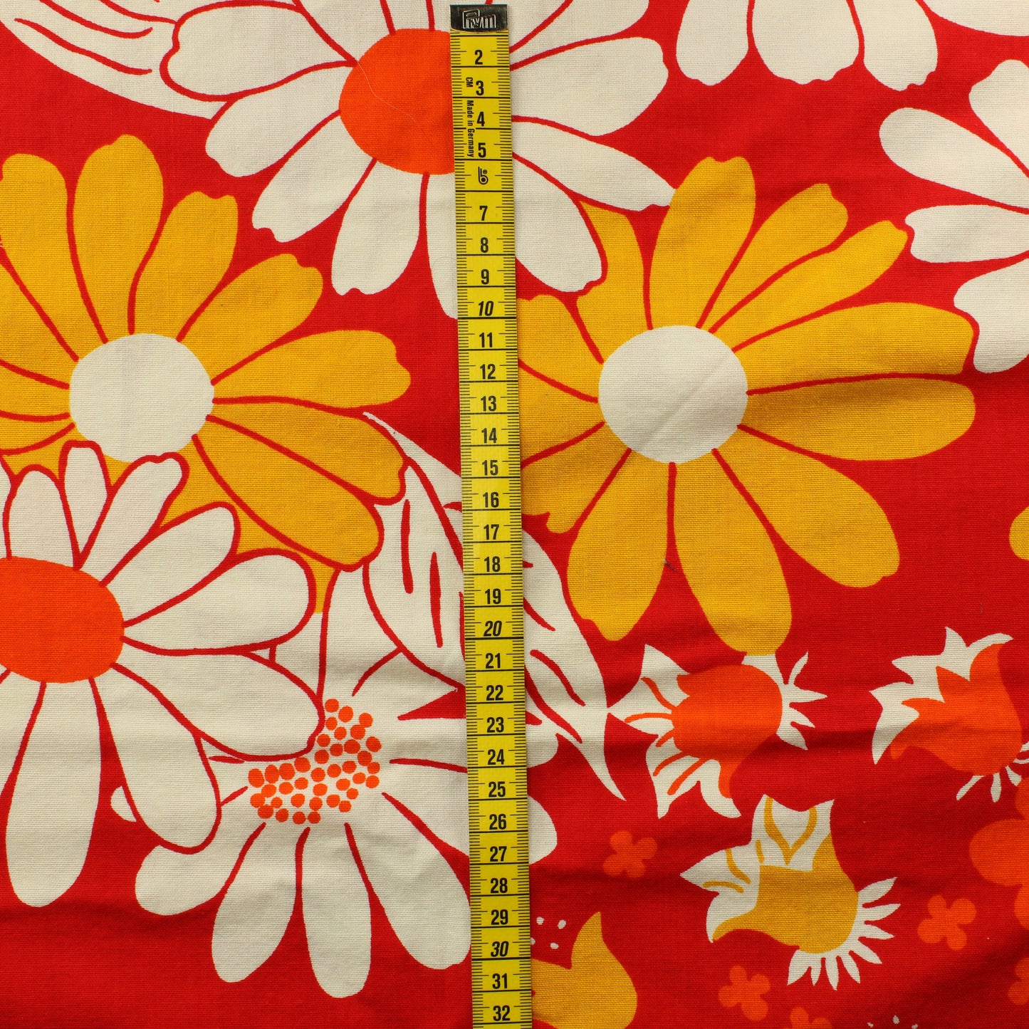 Päivänkakkarat Puuvillaverho - Pala