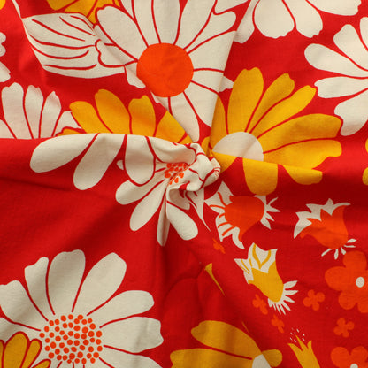 Päivänkakkarat Puuvillaverho - Pala