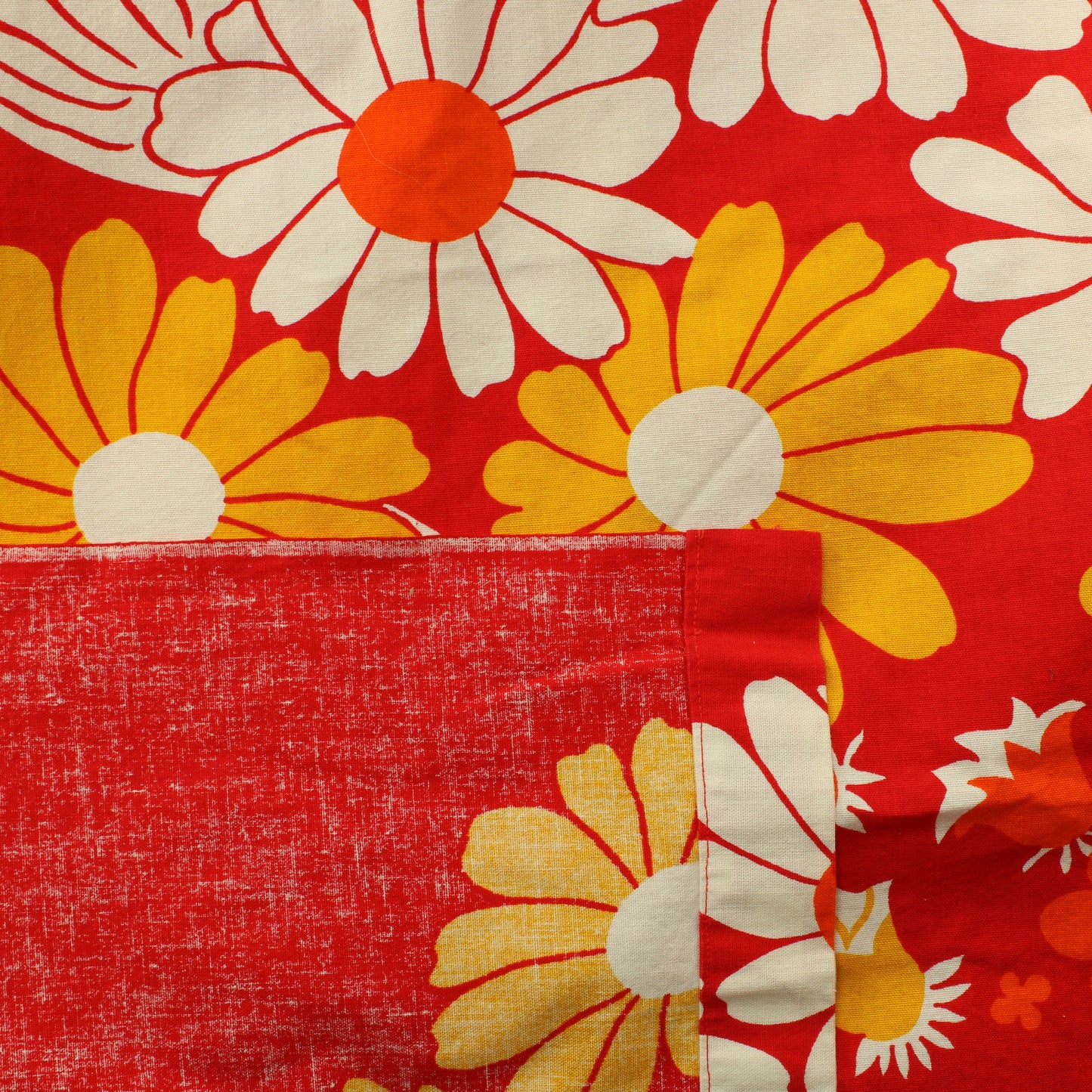 Päivänkakkarat Puuvillaverho - Pala