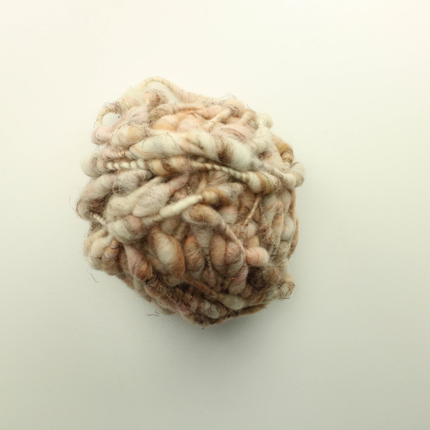 Knit Collage Ruskea kimallelanka 138g