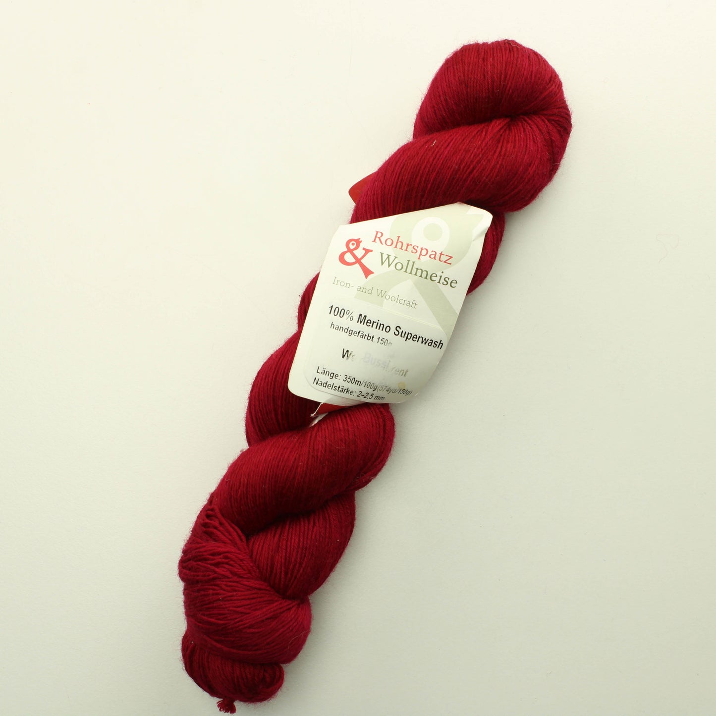 Rohrspatz Wollmeise Merino Superwash 150g - Bussi/We're different