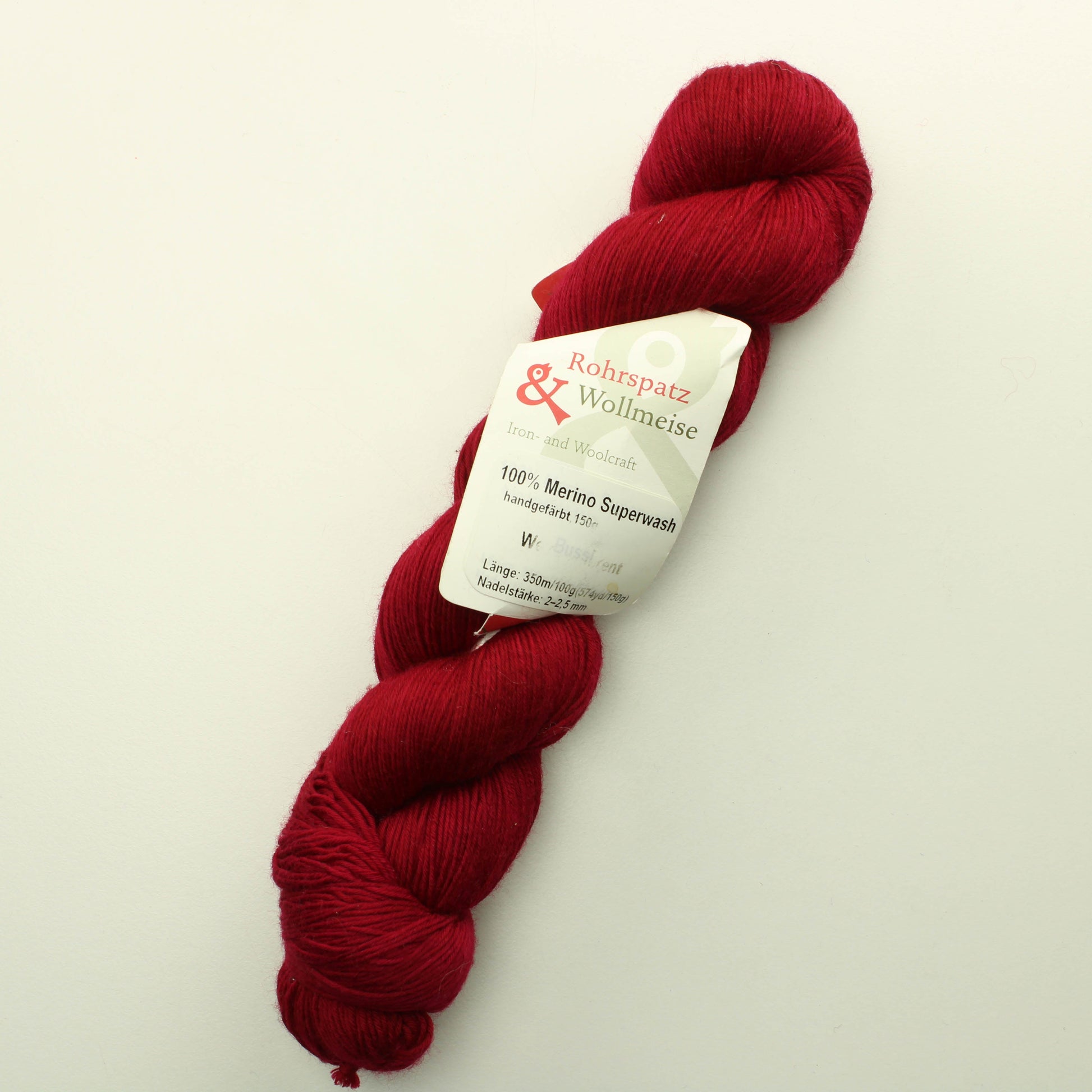 Rohrspatz Wollmeise Merino Superwash 150g - Bussi/We're different