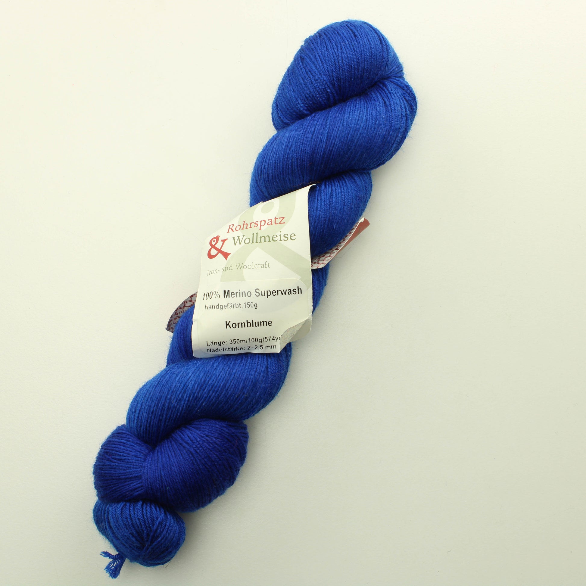 Rohrspatz Wollmeise Merino Superwash 150g - Kornblume
