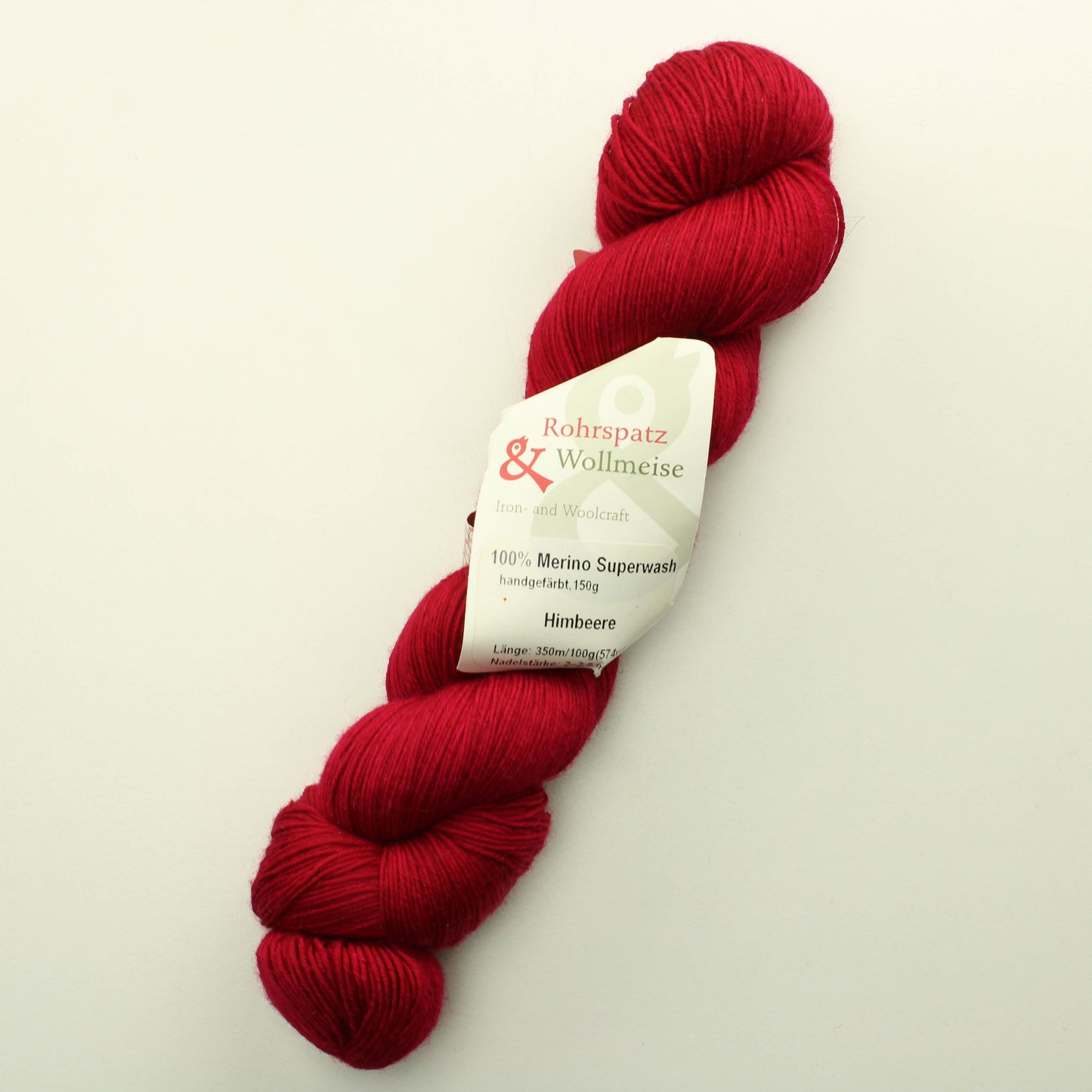 Rohrspatz Wollmeise Merino Superwash 150g - Hindbeere