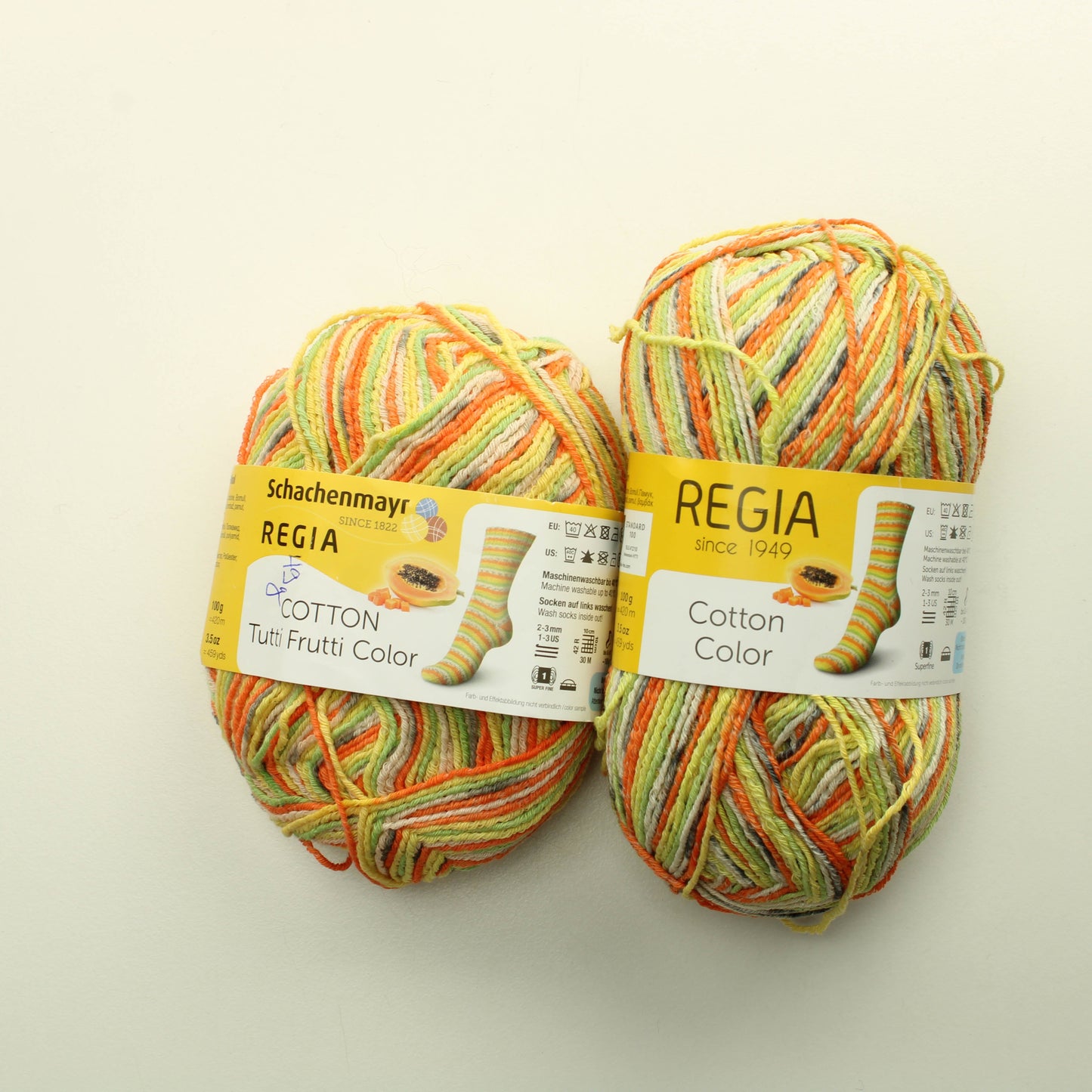 Schachenmayr Regia Cotton Color + Tutti Frutti Color - Lankapussi 280