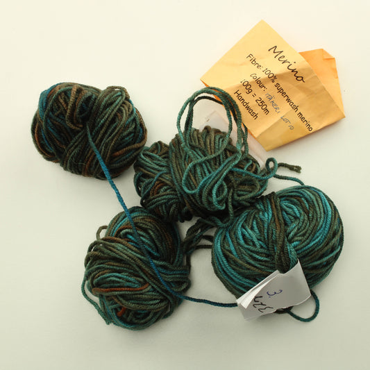 Hopeasäie Merino - Itämeri Lankapussi 277