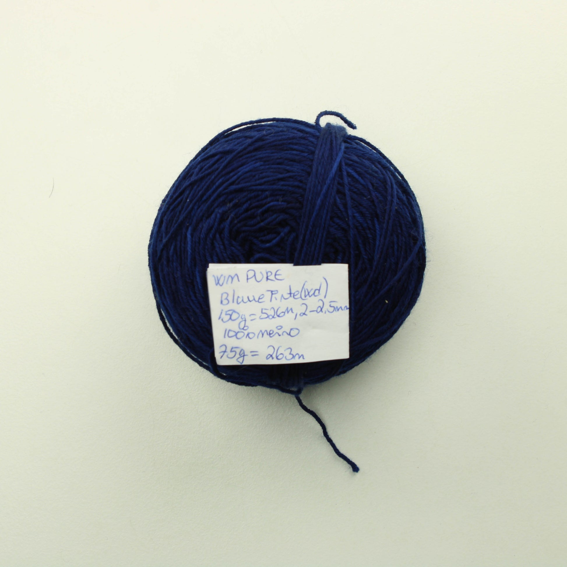 Rohrspatz Wollmeise Pure 75g - Blaue pinte