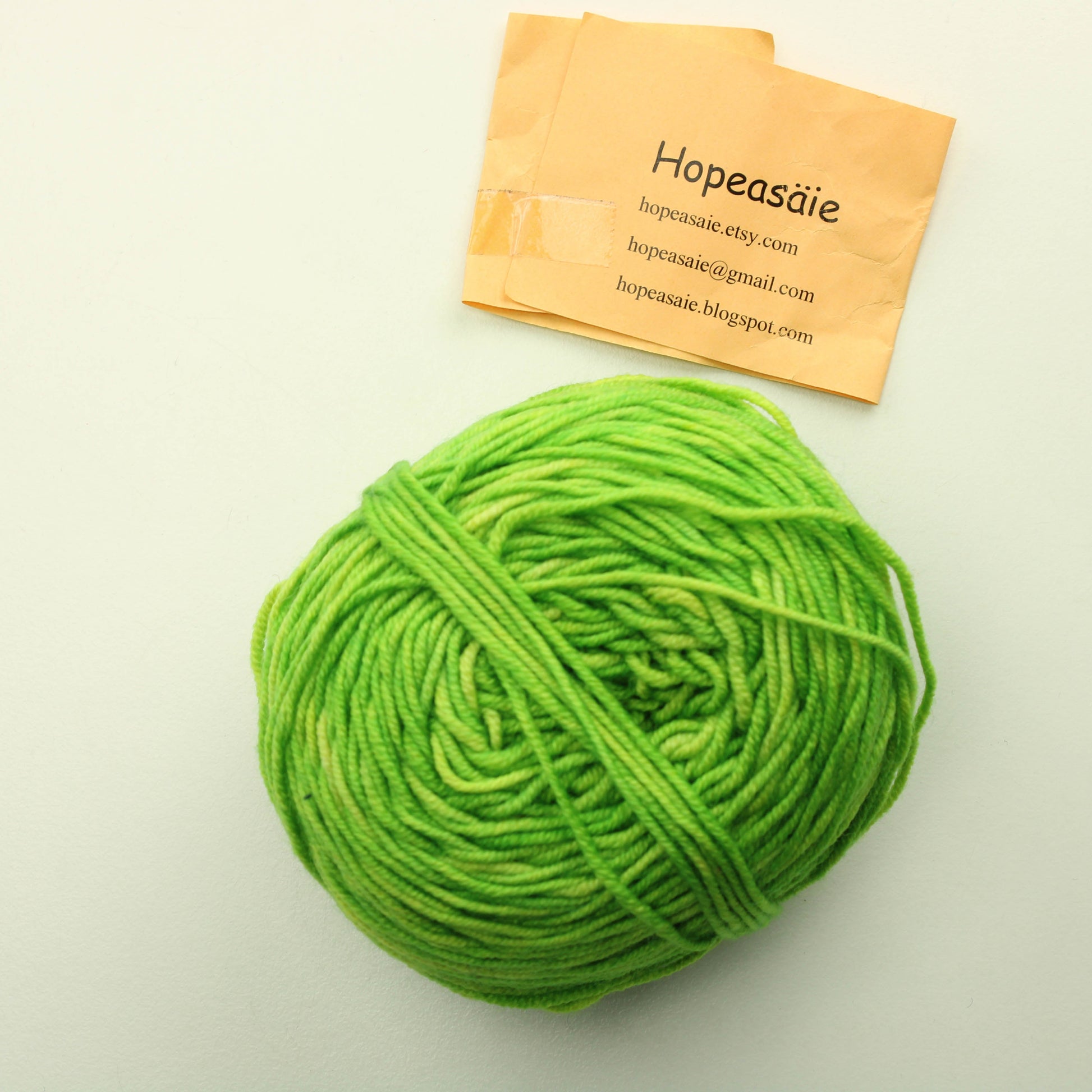 Hopeasäie Merino 79g - Vihreä