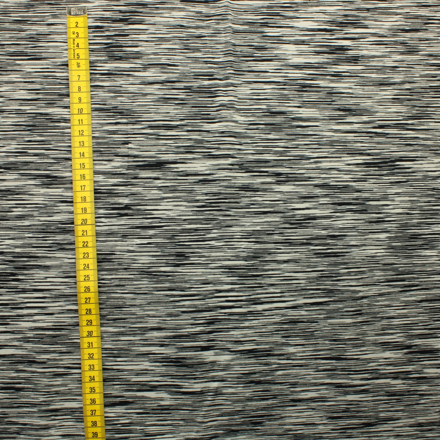 Nosh Musta-luonnonvalkoinen Trikoo - Pala