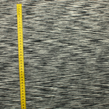 Nosh Musta-luonnonvalkoinen Trikoo - Pala