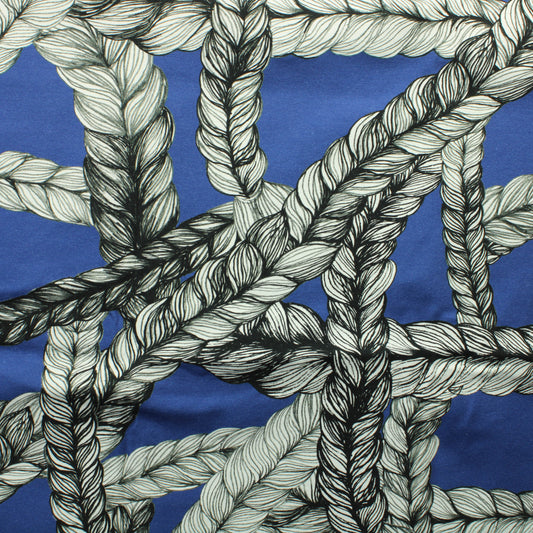 Vimma Letit Keskisininen-musta Trikoo - Pala