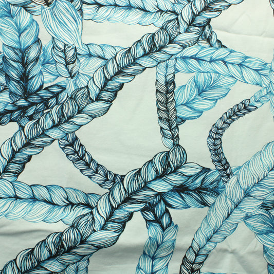 Vimma Letit Sininen-vaaleanharmaa Trikoo - Pala