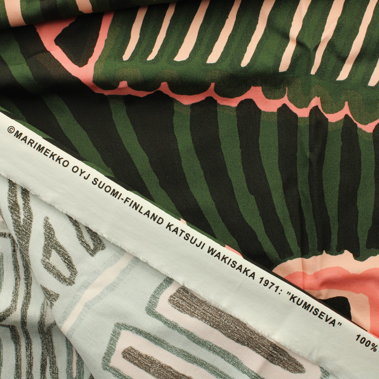 Marimekko Katsuji Wakisaka "Kumiseva" VintagePuuvilla - Pala