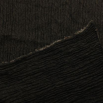 Ruskeanmusta Ryppy Viskoosi - Pala