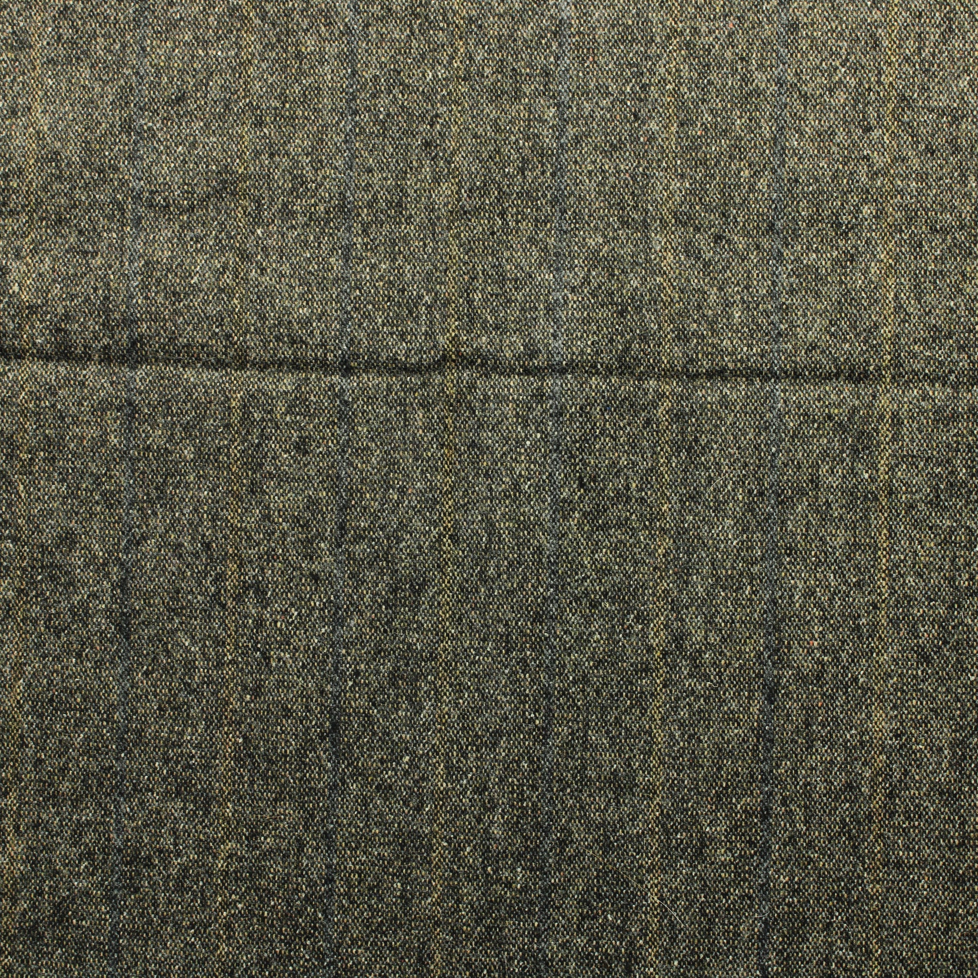 Harmaa pystyraitainen Villasekoitekangas - Palapaketti