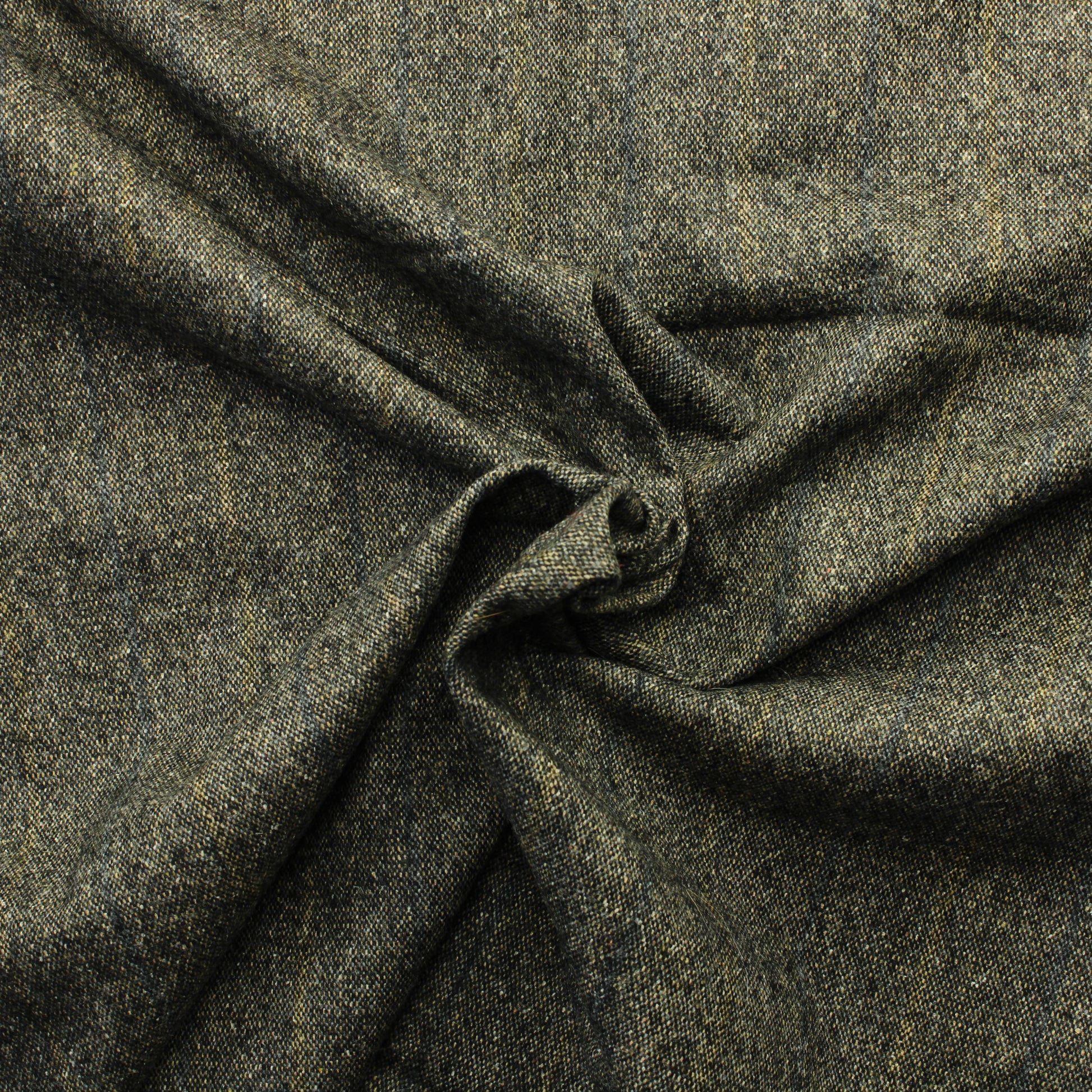 Harmaa pystyraitainen Villasekoitekangas - Palapaketti