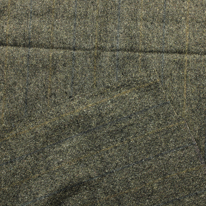 Harmaa pystyraitainen Villasekoitekangas - Palapaketti