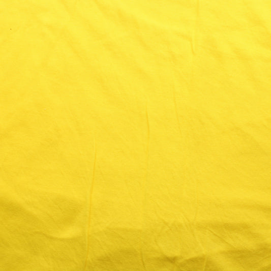 Keltainen puuvillainen ohuehko Trikoo - Pala