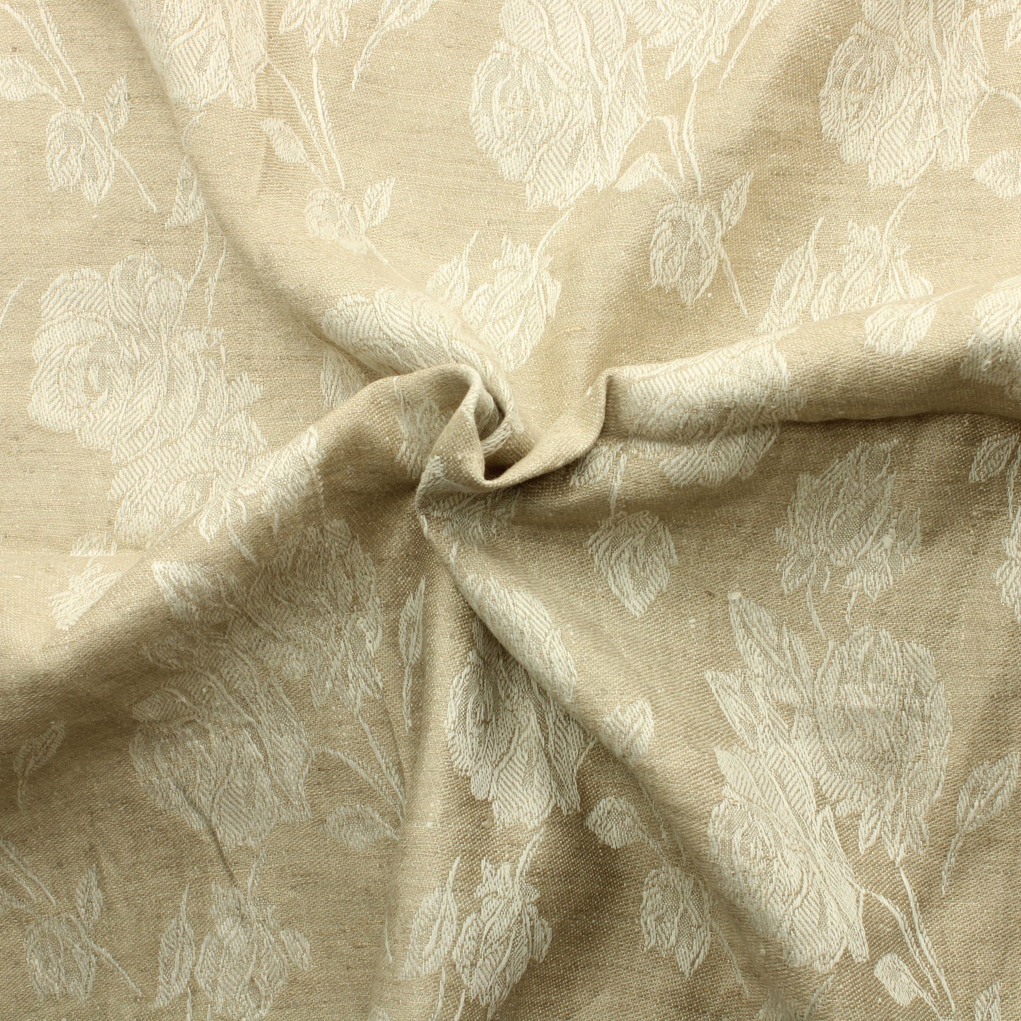 Kudotut ruusukuviot Pellava - Pala