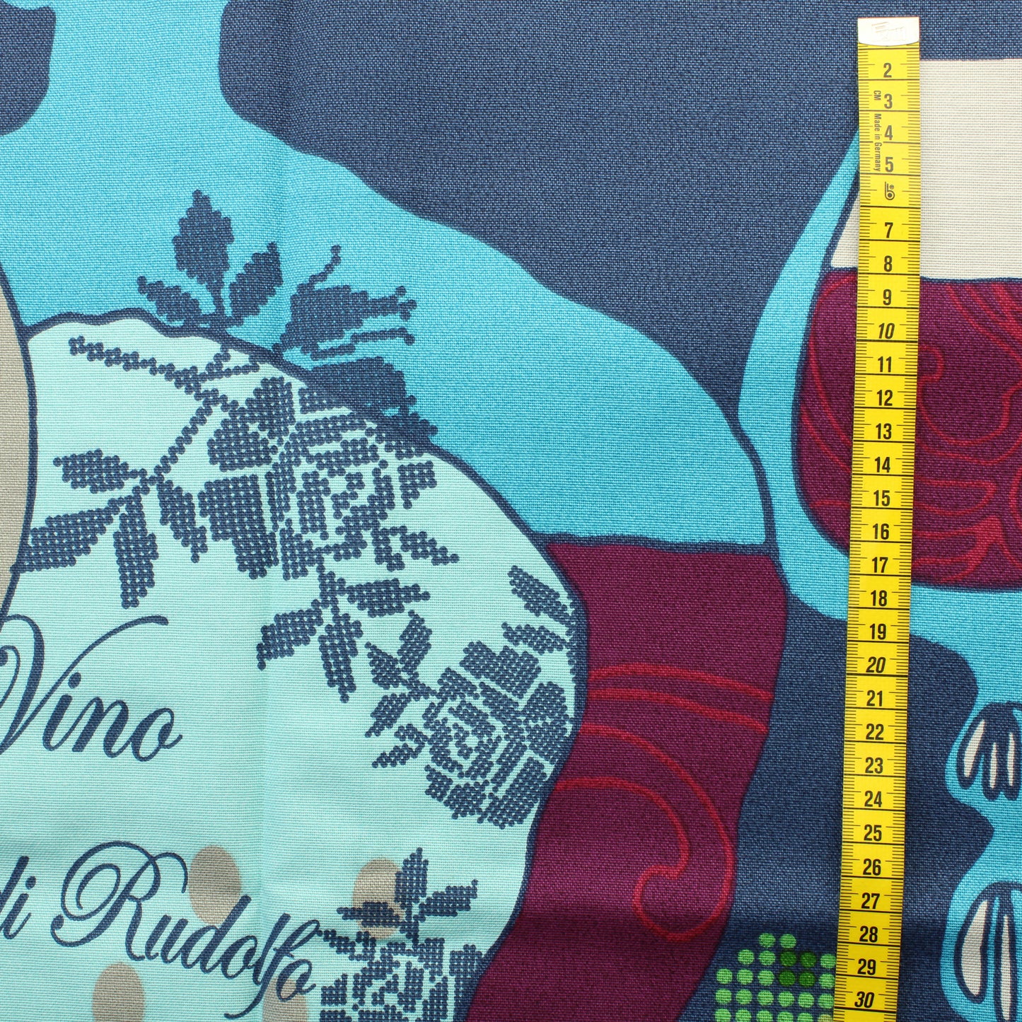 Vallila Talon Viini Blue Puuvillaverho - Pala