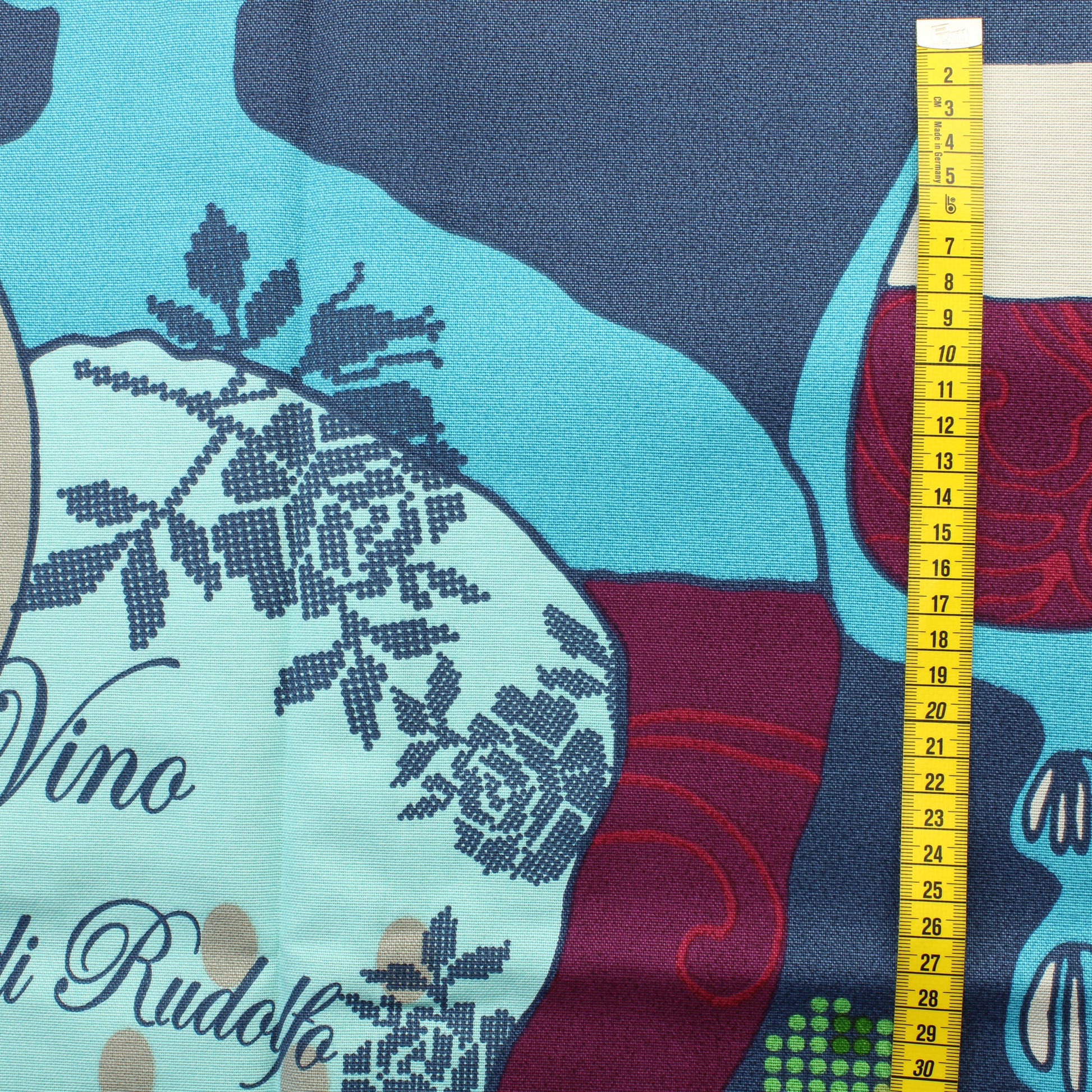 Vallila Talon Viini Blue Puuvillaverho - Pala