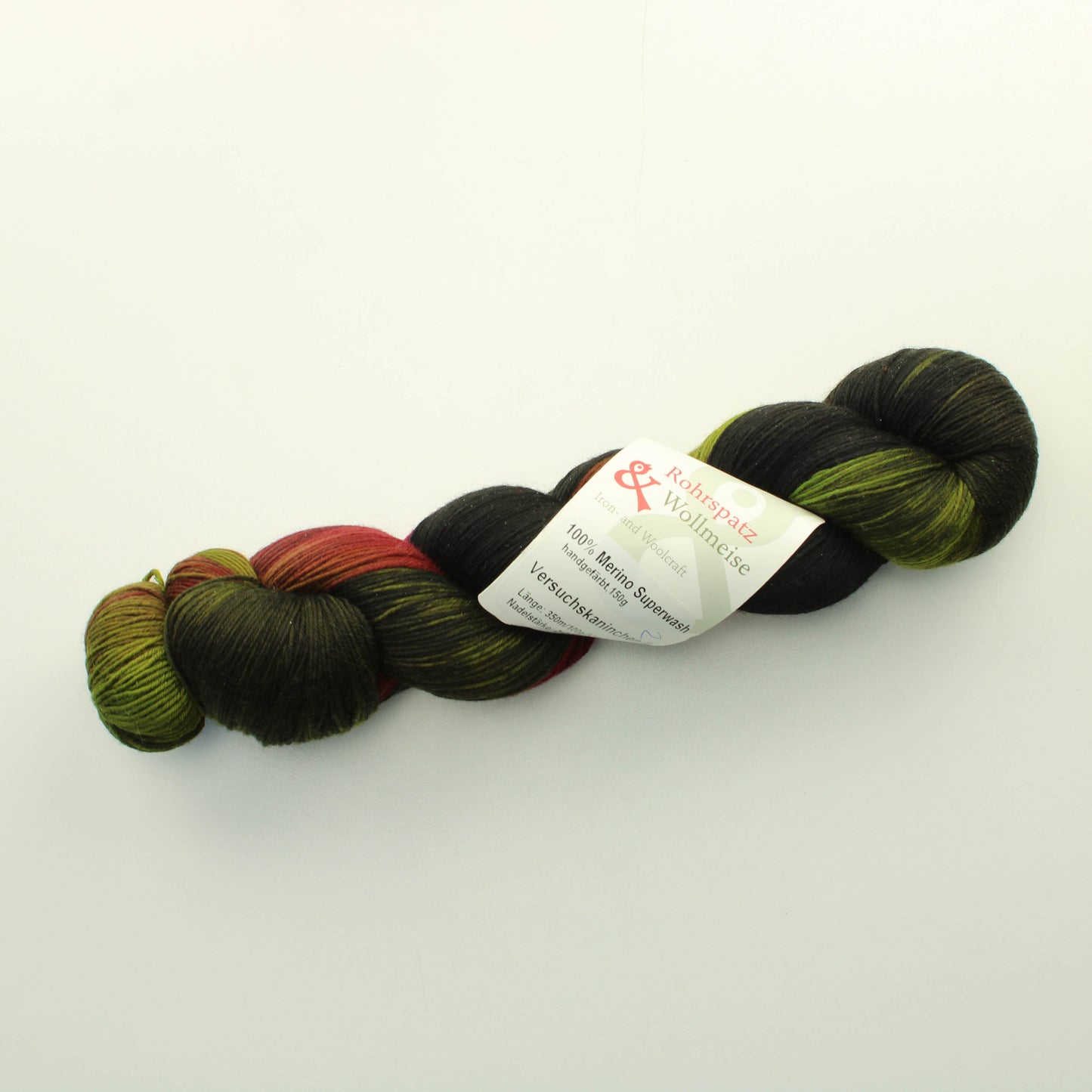 Rohrspatz Wollmeise Merino Superwash 150g - Versuchskaninchen II