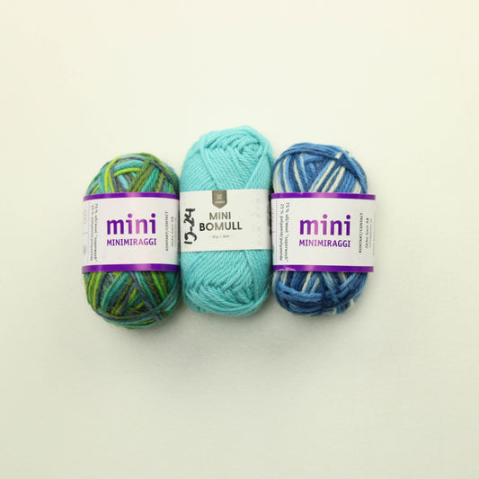 Järbo Garn Mini Raggi + Mini Bomull - Lankapussi 161