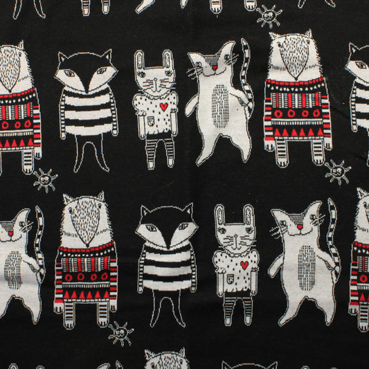 Eläimet Jaquard Neulos - Pala