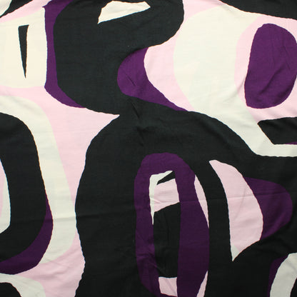 Abstrakti kuviollinen Ohut Trikoo - Pala