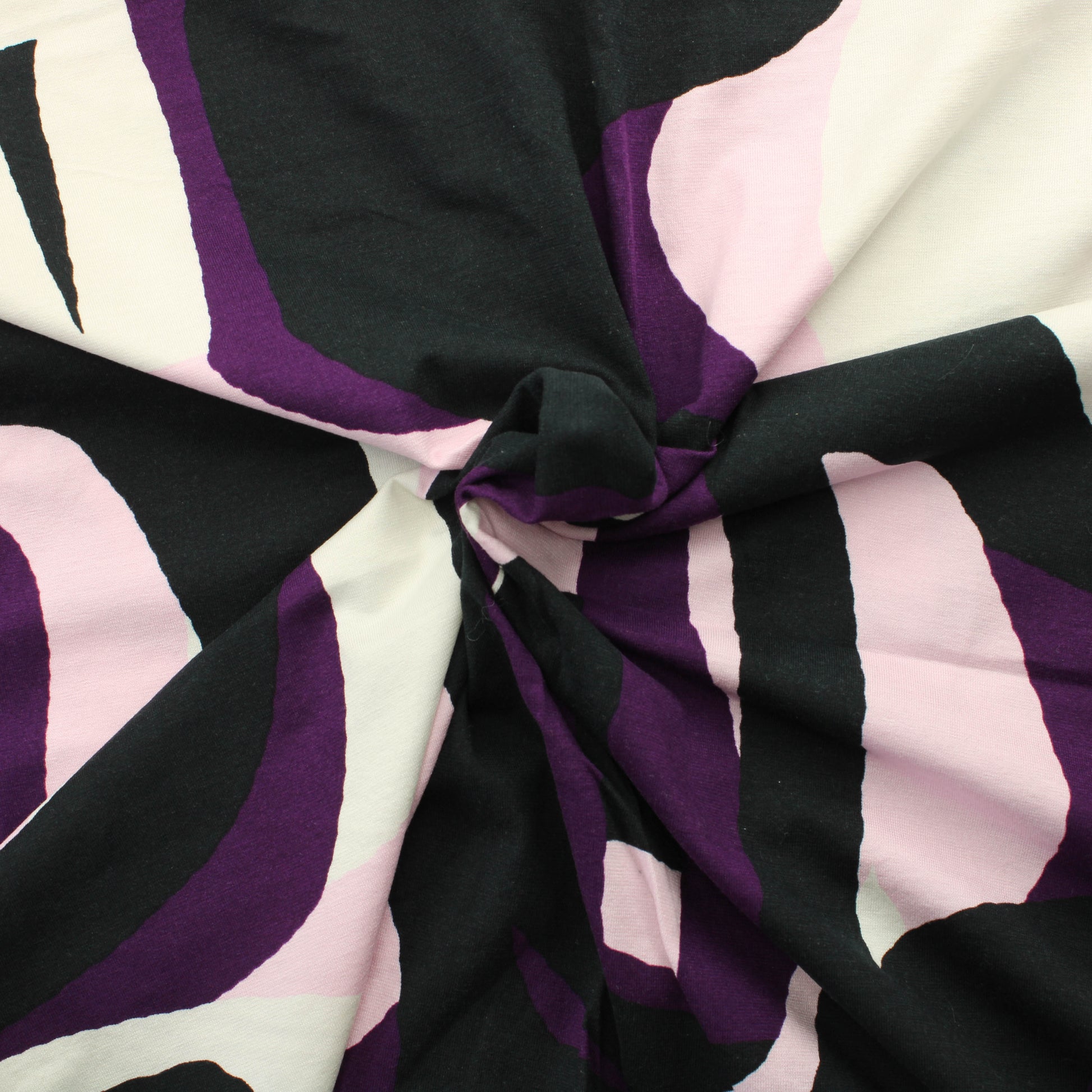 Abstrakti kuviollinen Ohut Trikoo - Pala