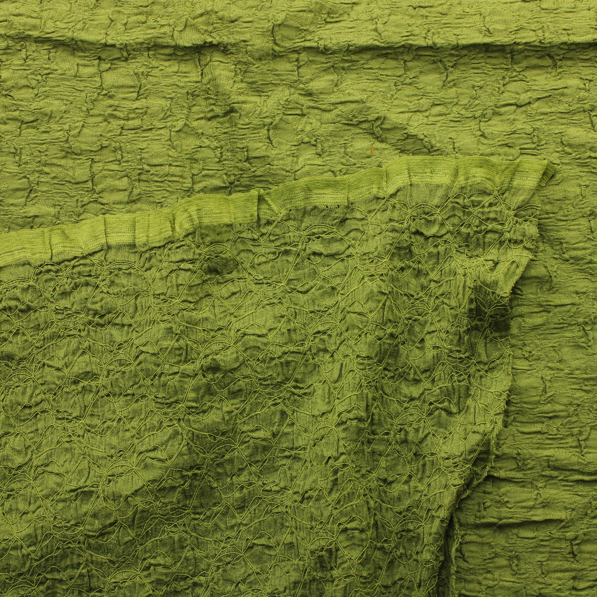 Vihreä Vaatetuskangas - Pala