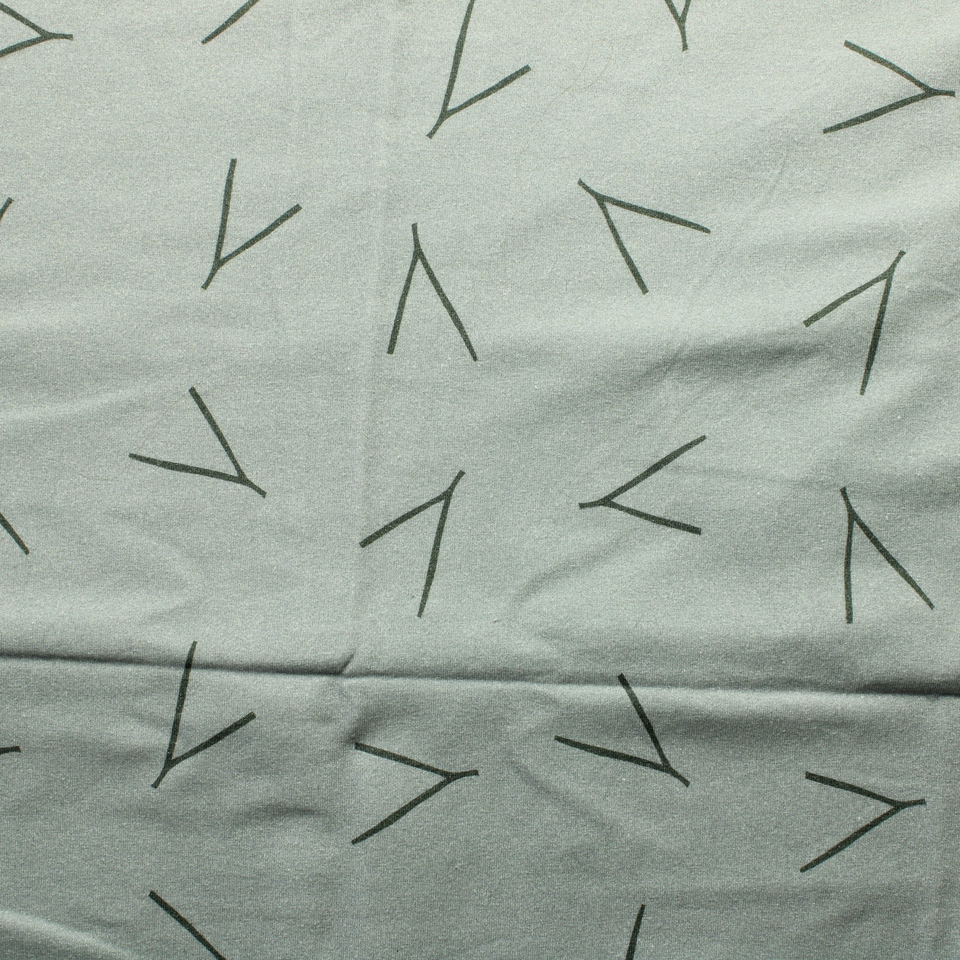 Harmaa mustakuvioinen Trikoo - Pala