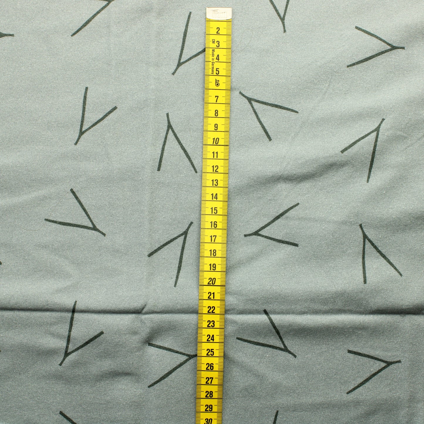 Harmaa mustakuvioinen Trikoo - Pala