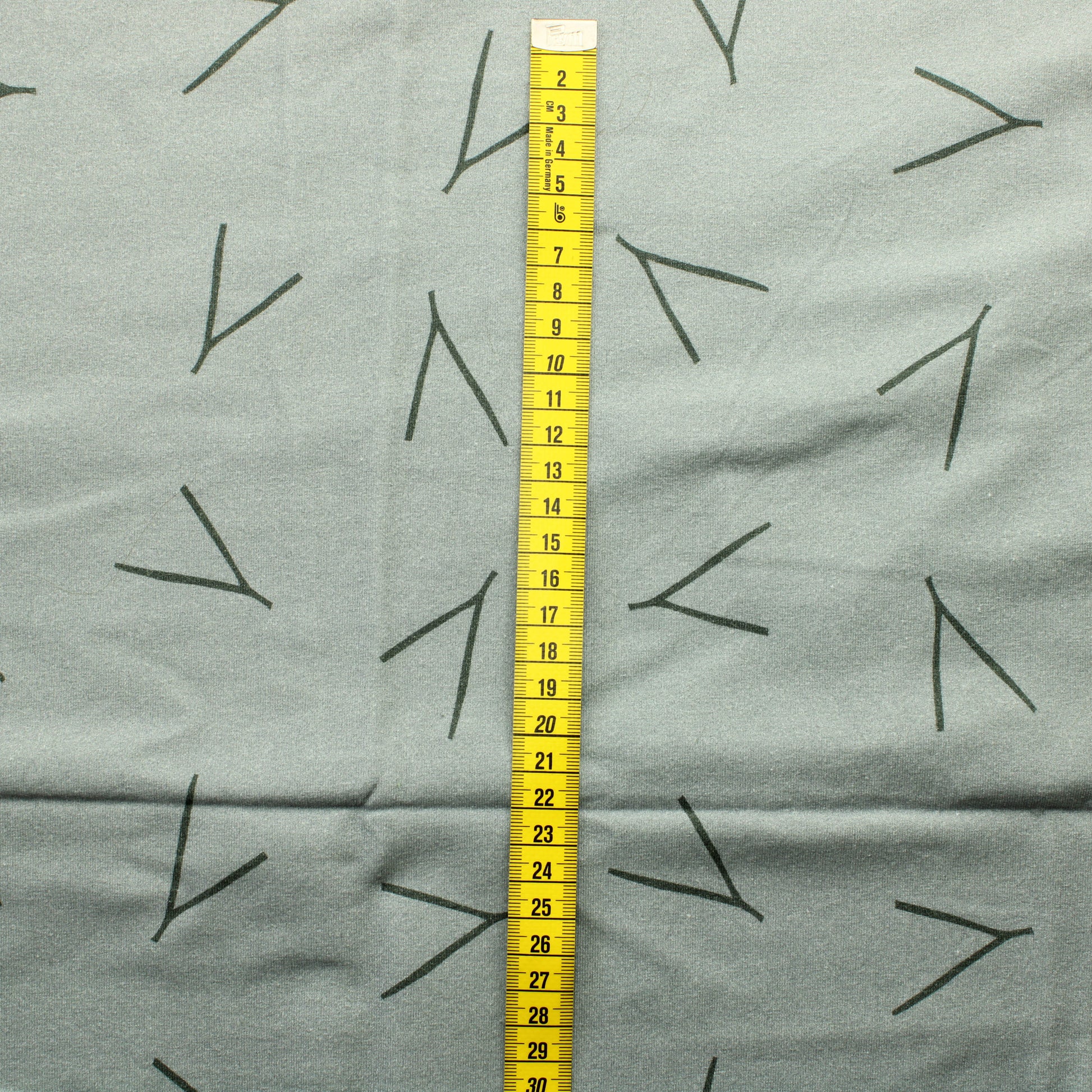 Harmaa mustakuvioinen Trikoo - Pala