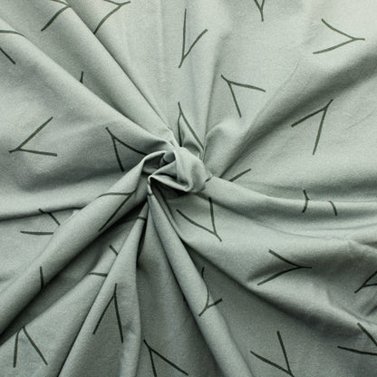 Harmaa mustakuvioinen Trikoo - Pala