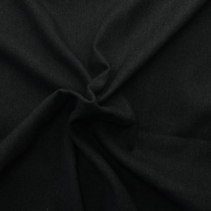 Tummanharmaa Pystyraitainen Vaatetuskangas - Pala