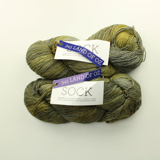 Malabrigo Sock - 345 Land of Oz Lankapussi 373 (200g)