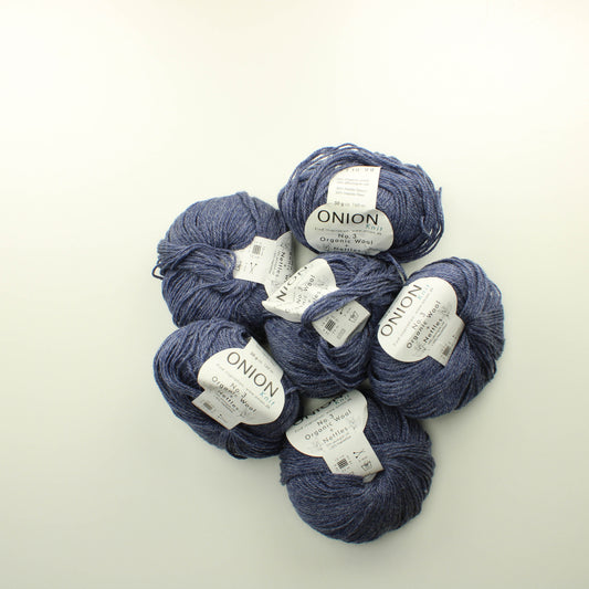 Onion No.3 Organic wool + Nettles - 1110 Lankapussi 51 (300g)