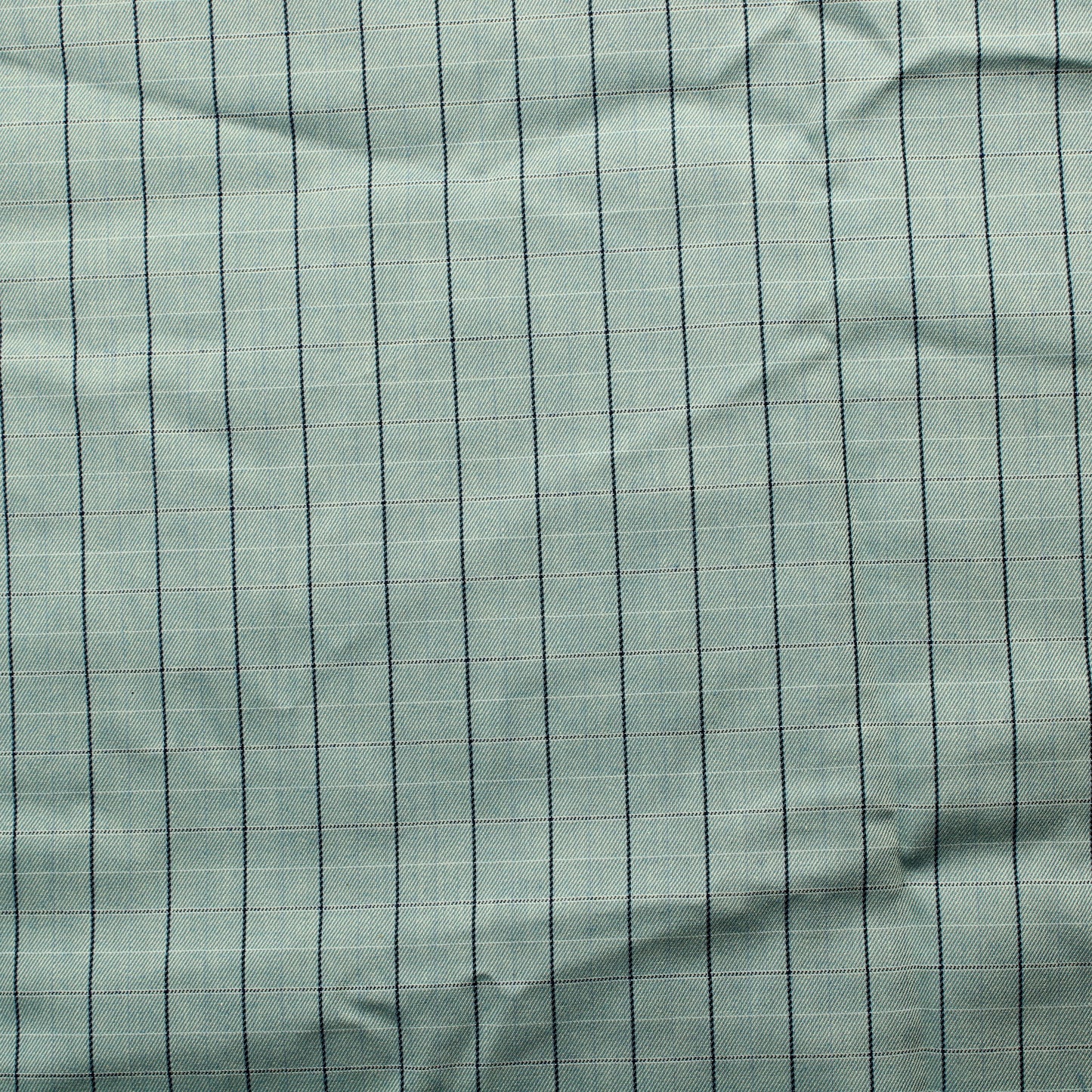 Siniharmaa ruudullinen Verhokangas - Pala