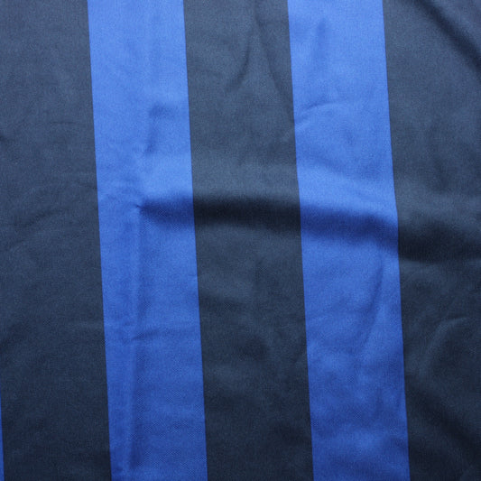 Sininen raidallinen tekokuitu - Pala