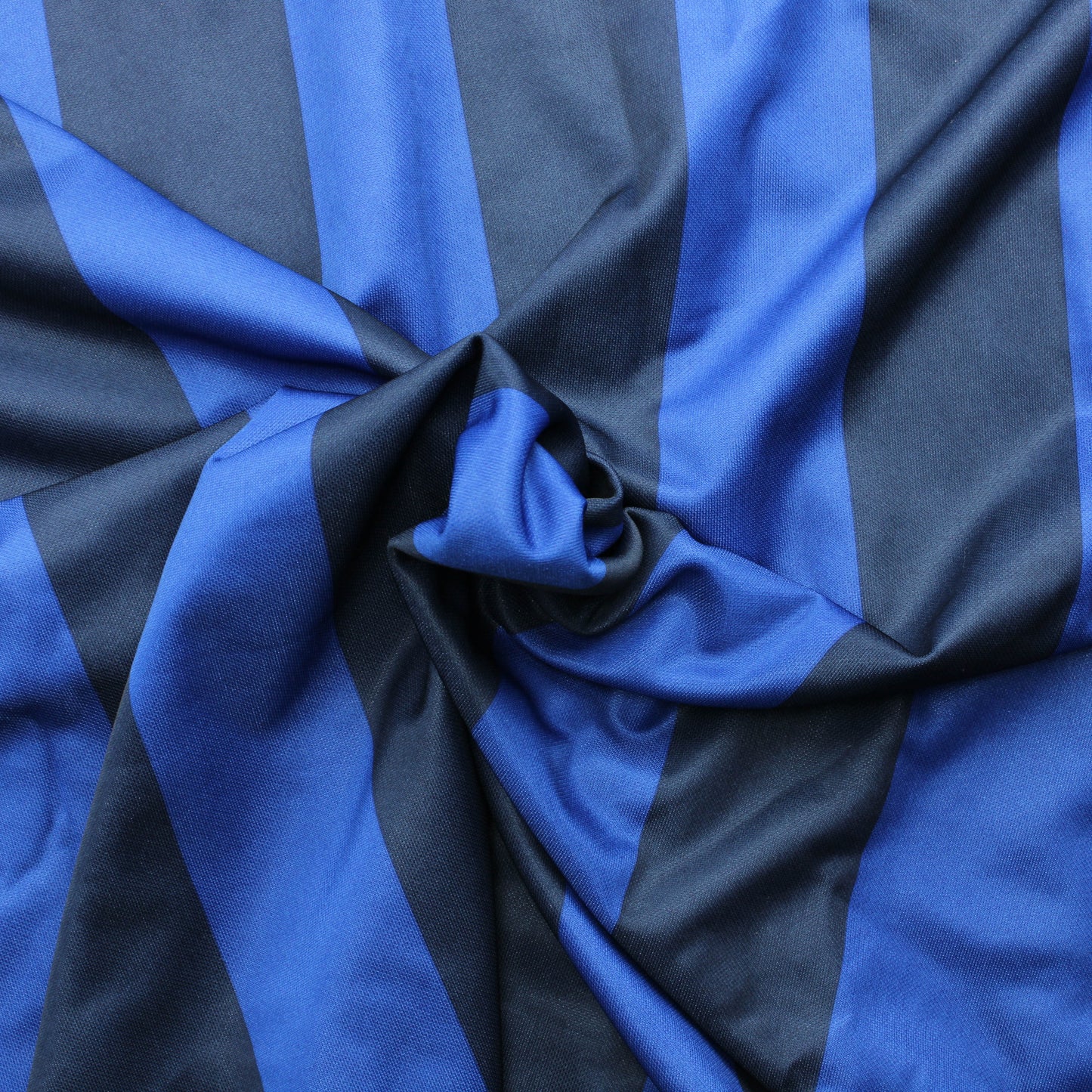 Sininen raidallinen tekokuitu - Pala