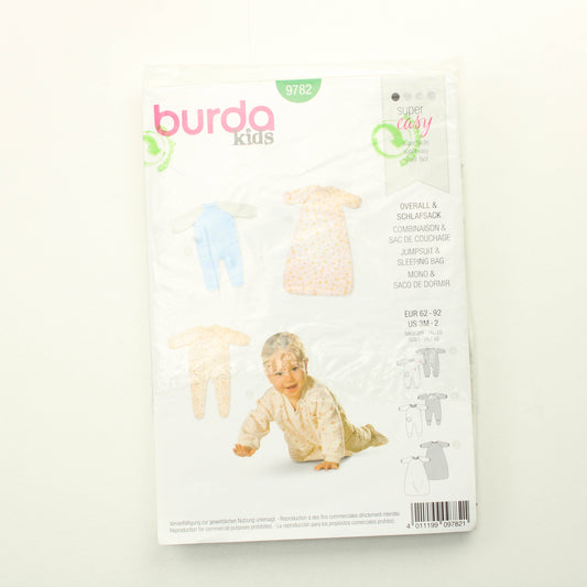 Burda Kids 9782 koot 62-92cm