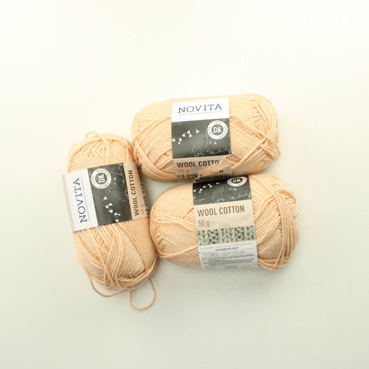 Novita Wool Cotton - 602 Lankapussi 228 (150g)