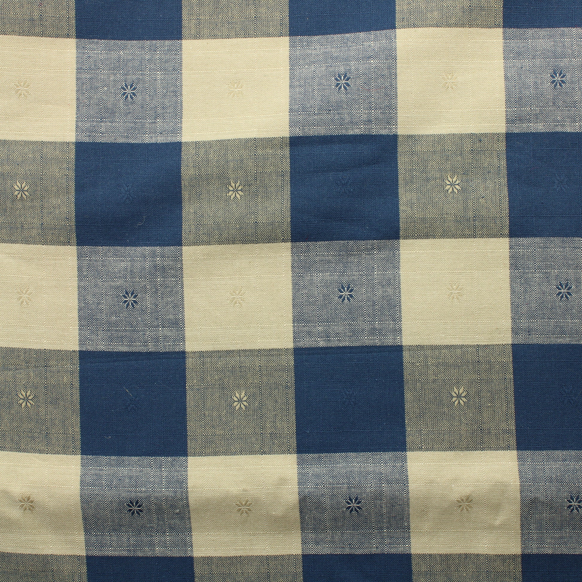 Ruudullinen pikkukukka Puuvilla - Pala