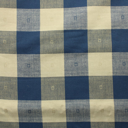 Ruudullinen pikkukukka Puuvilla - Pala